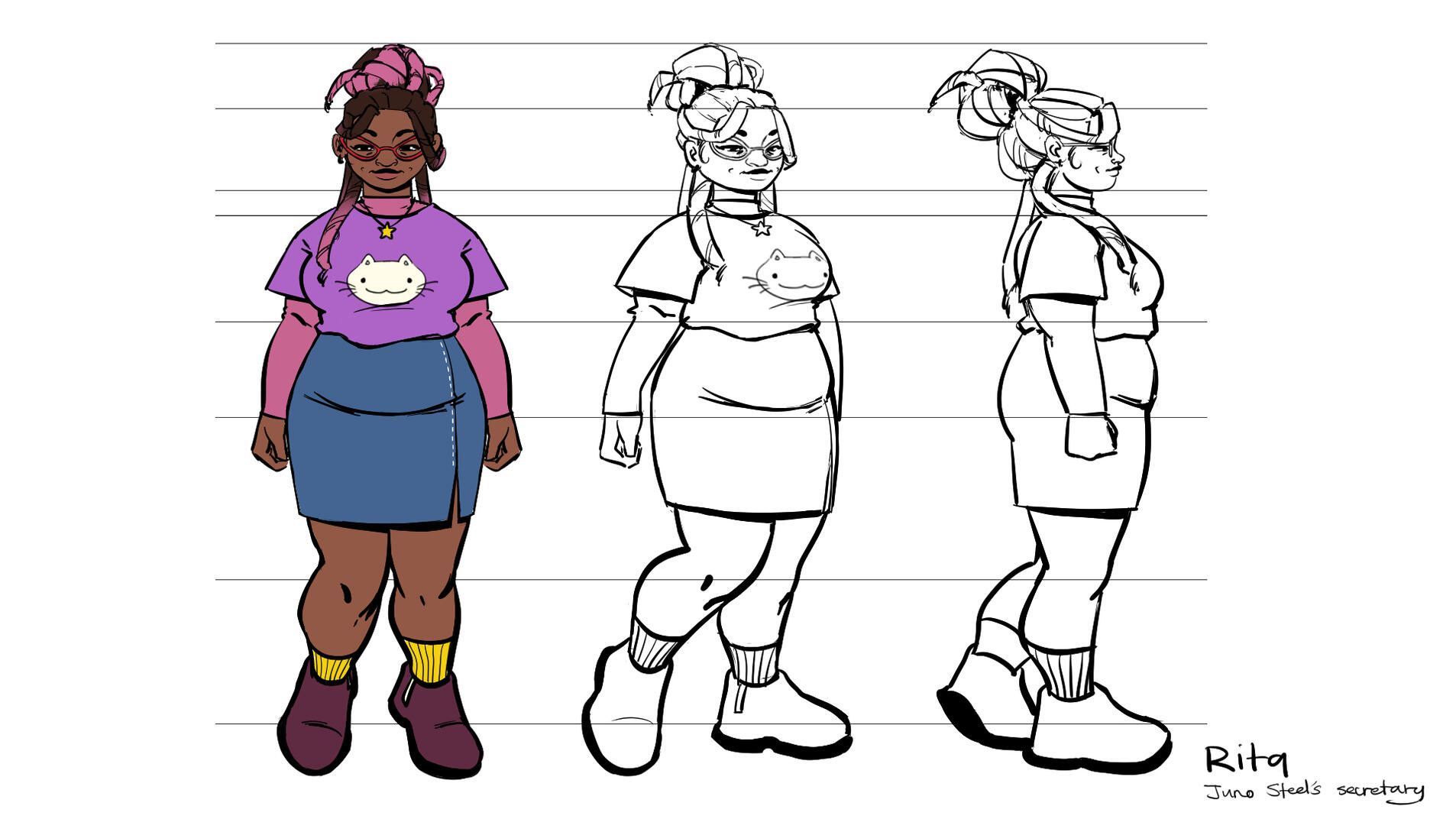 Rita Character Turnaround [The Penumbra Podcast]