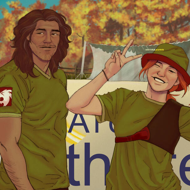 Robin with Coach Lionheart